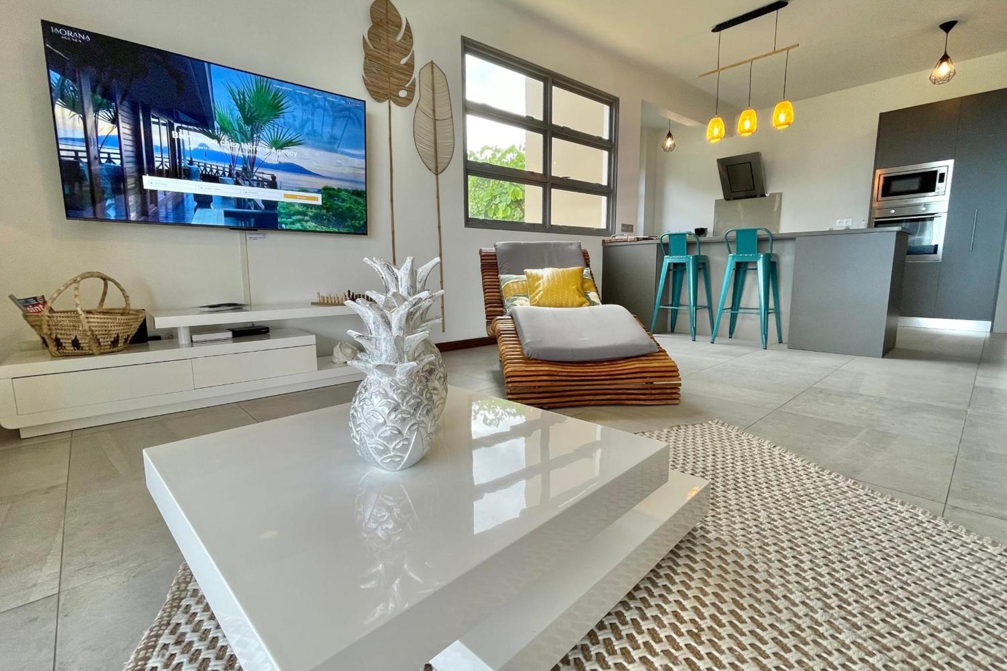 Manuia Luxury Apartment - Tahiti Punaauia -Wi-Fi Netflix Pool & Gym Екстер'єр фото